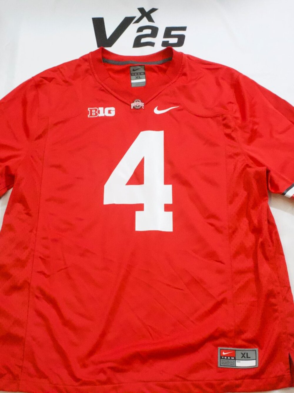 New Men's Nike Jeremiah Smith Ohio State Red Jersey Size XL